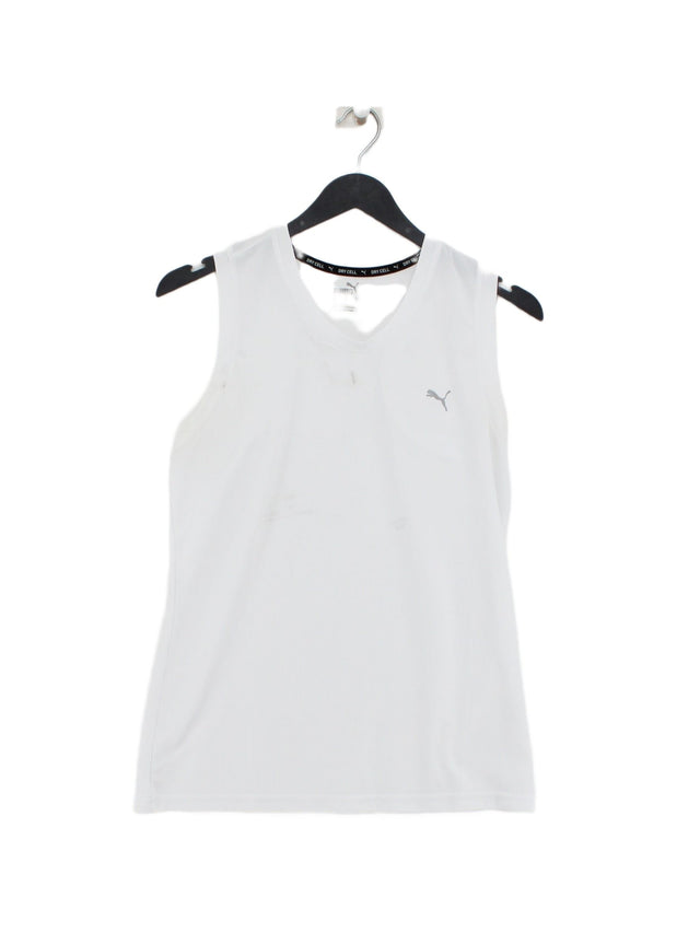 Puma Women's T-Shirt S White 100% Other