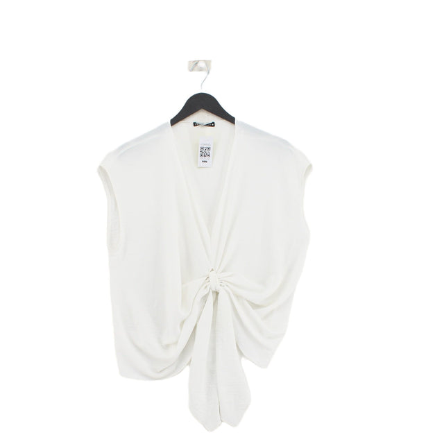 Zara Women's Blouse S White 100% Other
