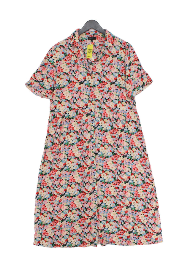Nobody's Child Women's Maxi Dress UK 18 Multi 100% Viscose