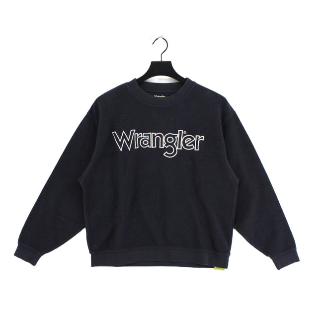 Wrangler Women's Jumper M Blue Cotton with Polyester