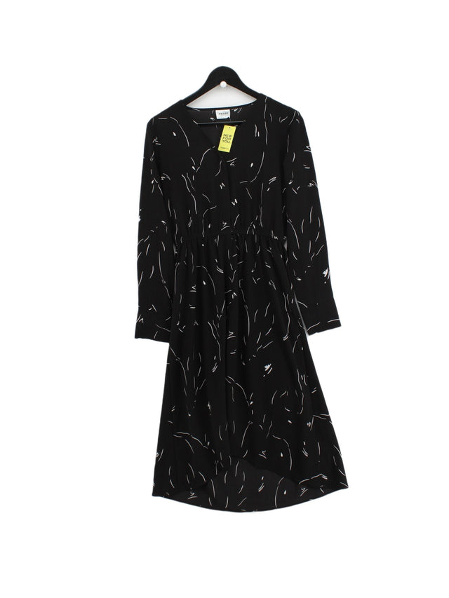 Vero Moda Women's Midi Dress M Black Polyester with Elastane