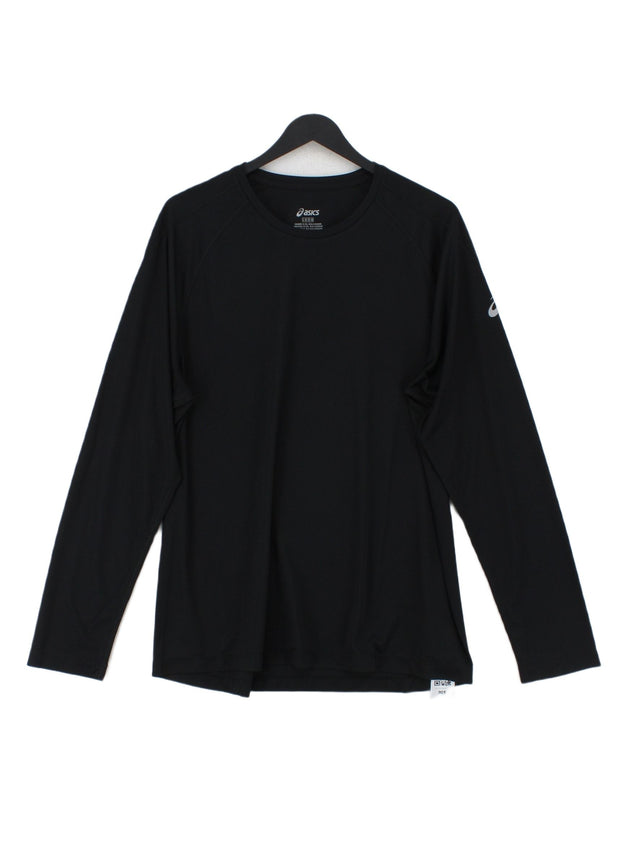 Asics Men's T-Shirt L Black 100% Polyester