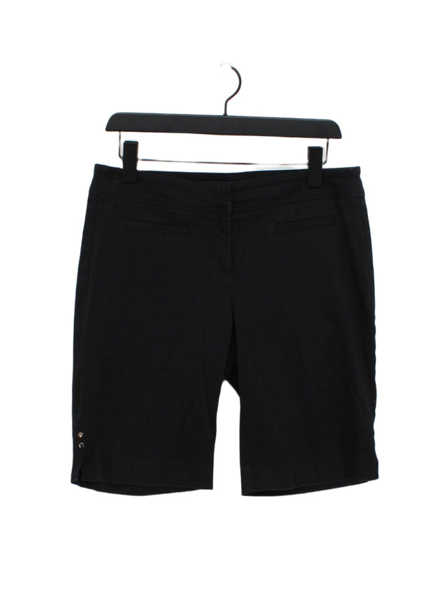 Cache Women's Shorts W 33 in Black 100% Other