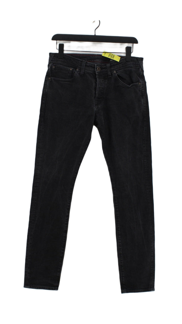 Jack Wills Men's Jeans W 32 in Black Cotton with Other