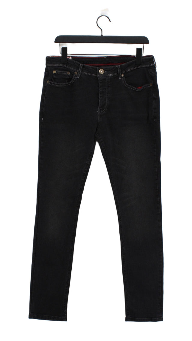 Joe Browns Men's Jeans W 32 in Black Cotton with Elastane