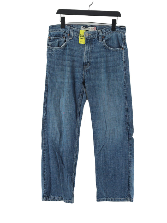 Vintage Levi’s Men's Jeans W 33 in; L 32 in Blue 100% Cotton