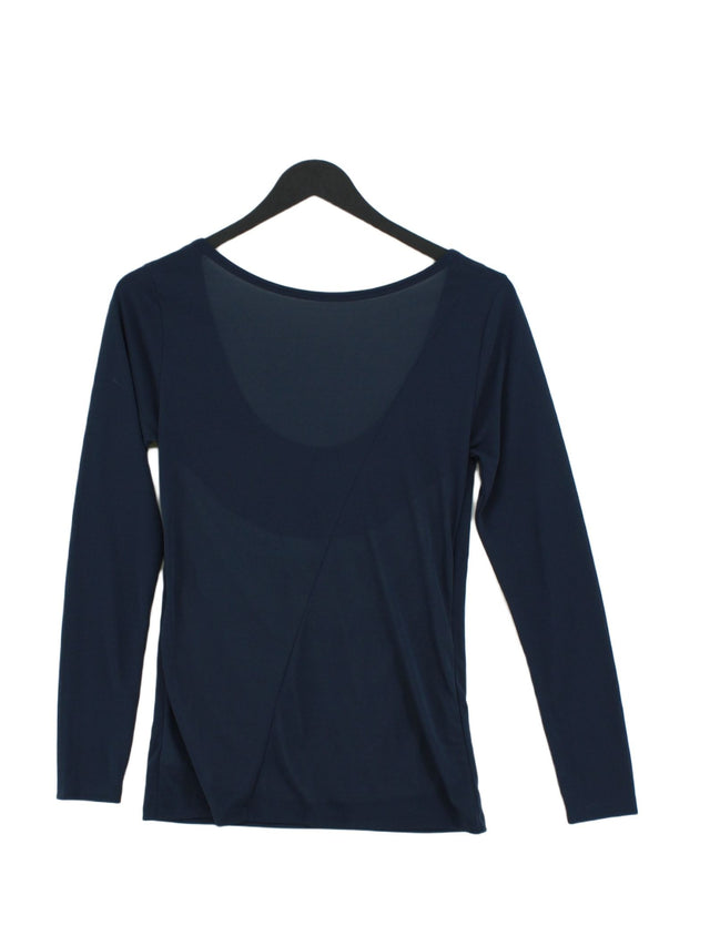 Finery Women's Top XS Blue 100% Polyester