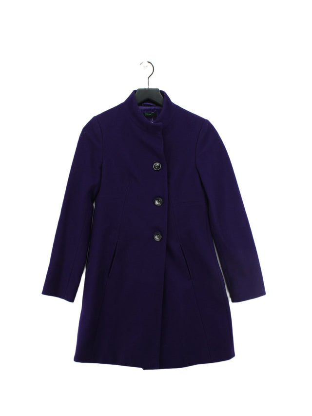 Stile Benetton Women's Coat S Purple 100% Other
