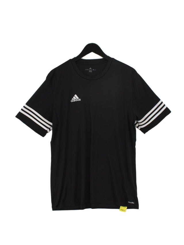 Adidas Men's T-Shirt XL Black 100% Polyamide
