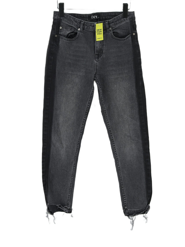 IVY Copenhagen Women's Jeans W 26 in Black Cotton with Elastane