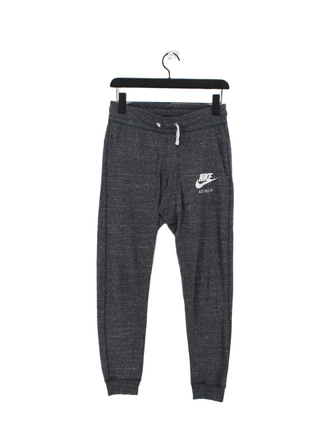 Nike Women's Sports Bottoms XS Grey Cotton with Polyester