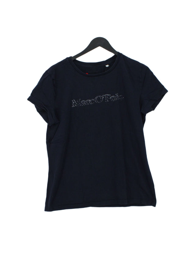Marc O'Polo Women's T-Shirt XL Blue 100% Cotton
