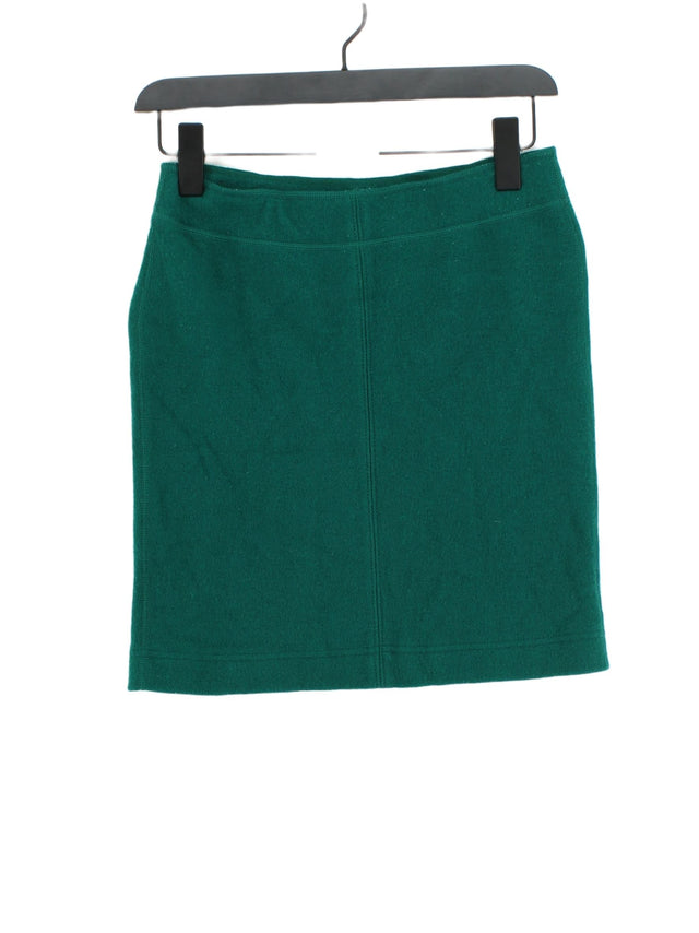 Marc Cain Women's Midi Skirt W 28 in Green Wool with Polyester