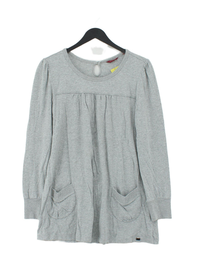 Ted Baker Women's Top M Grey 100% Cotton