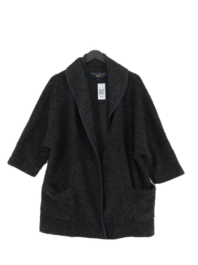 Paul Costelloe Women's Cardigan M Black Polyester with Other