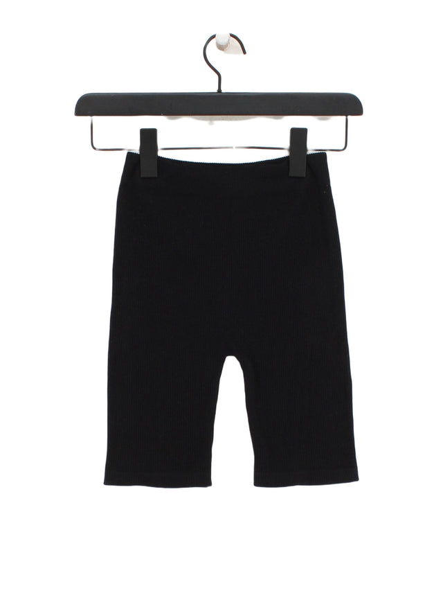 Zara Women's Shorts XS Black Nylon with Elastane