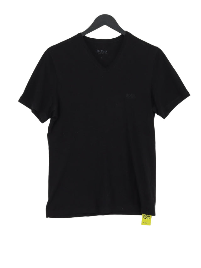 Hugo Boss Men's T-Shirt S Black 100% Cotton