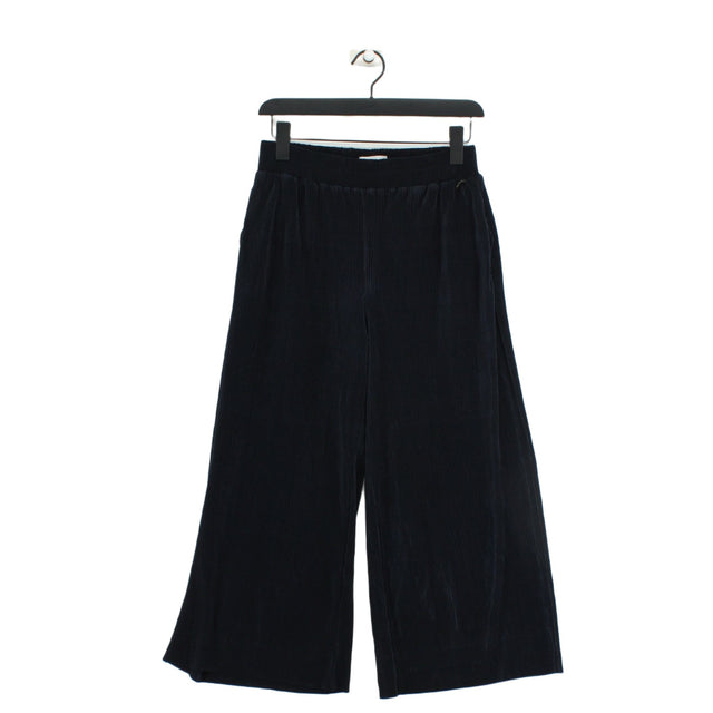 Nümph Women's Suit Trousers W 36 in Blue 100% Polyester