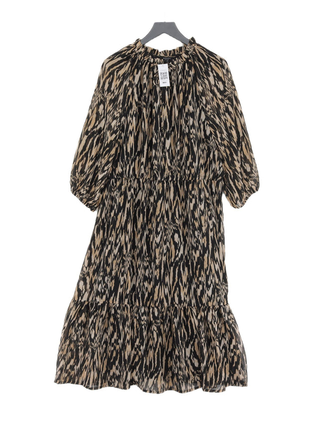 Jd Williams Women's Maxi Dress UK 20 Black 100% Polyester