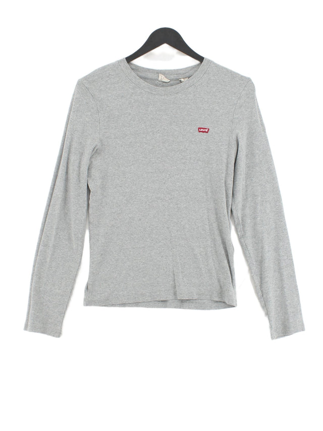 Levi’s Women's T-Shirt L Grey 100% Cotton