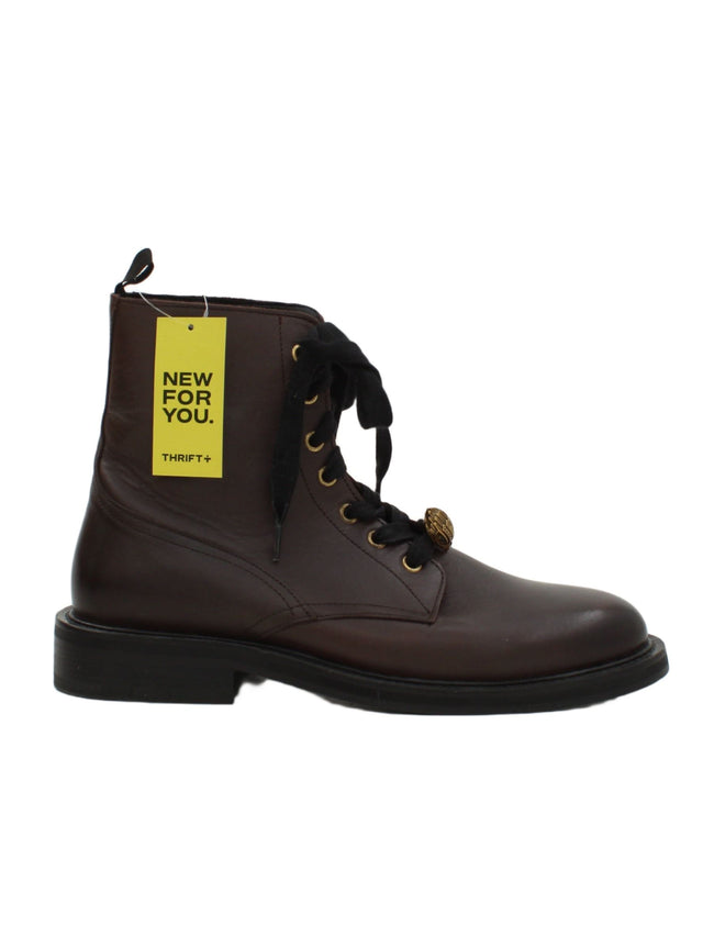 Kurt Geiger Women's Boots UK 7.5 Brown 100% Other