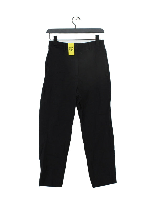 COS Women's Suit Trousers UK 6 Black 100% Polyester
