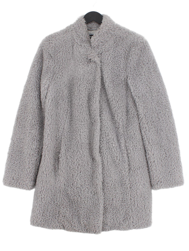 Kenneth Cole Women's Coat XS Grey 100% Polyester