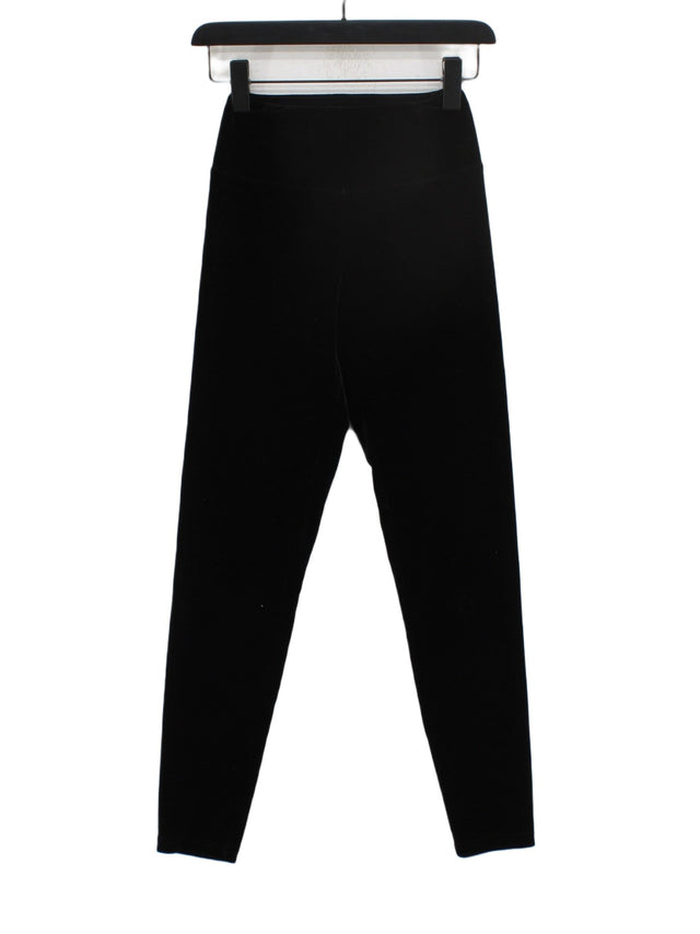 AllSaints Women's Leggings S Black Polyester with Elastane