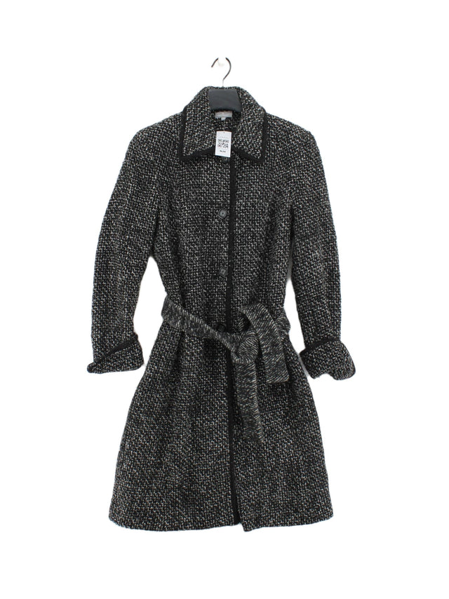 Naf Naf Women's Coat UK 10 Black 100% Other