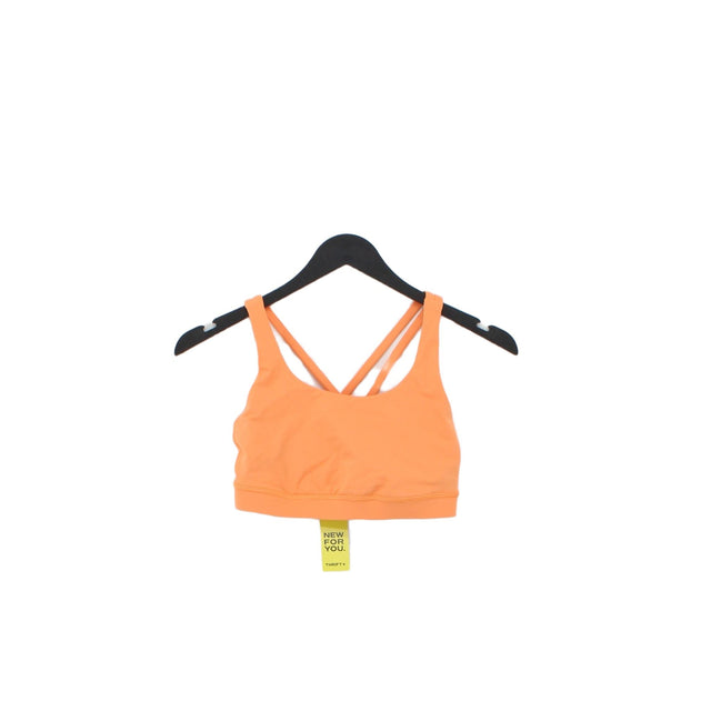Lululemon Women's T-Shirt M Orange 100% Other