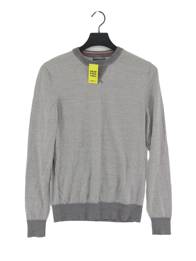 Tommy Hilfiger Women's Jumper M Grey 100% Wool