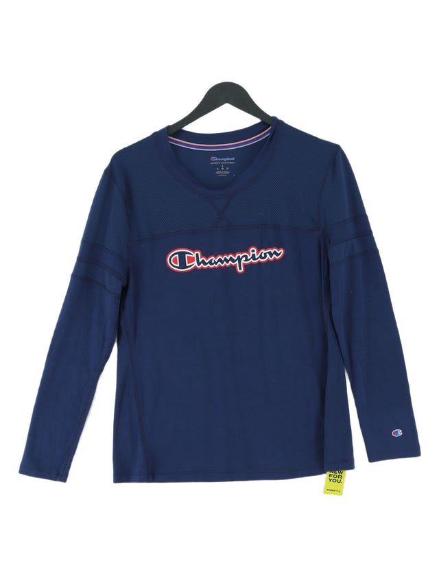 Blue Champion Long Sleeve T-Shirt