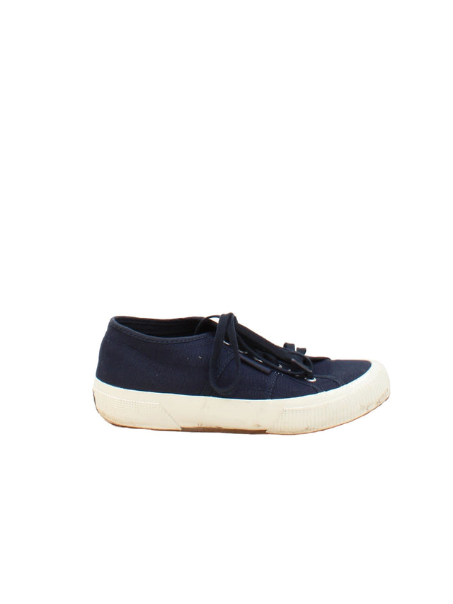 Superga Women's Trainers UK 5 Blue 100% Other