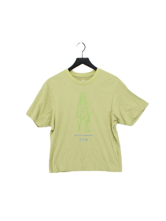 Unique Women's T-Shirt XS Green 100% Cotton