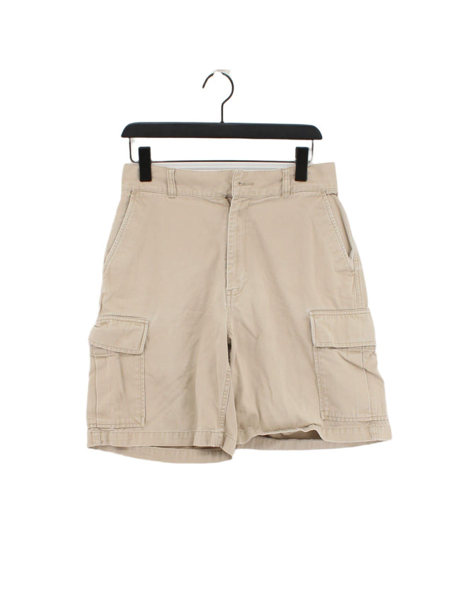 Ralph Lauren Men's Shorts W 30 in Cream 100% Cotton