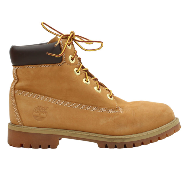 Timberland Women's Boots UK 4 Tan 100% Other