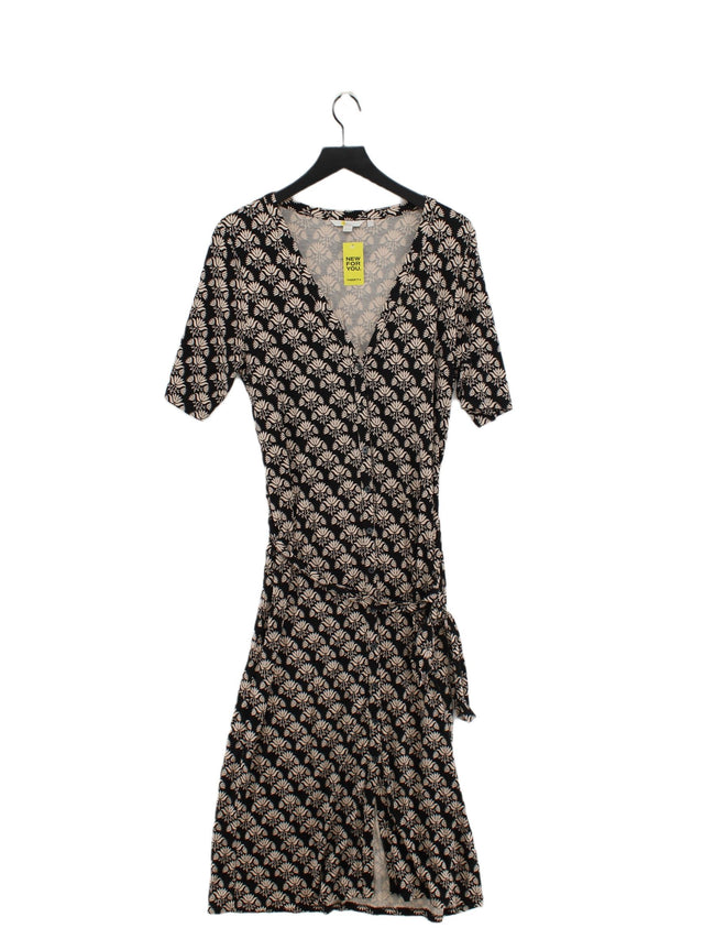Boden Women's Maxi Dress UK 16 Black 100% Viscose