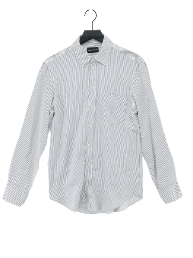 Armani Men's Shirt Chest: 40 in White 100% Other