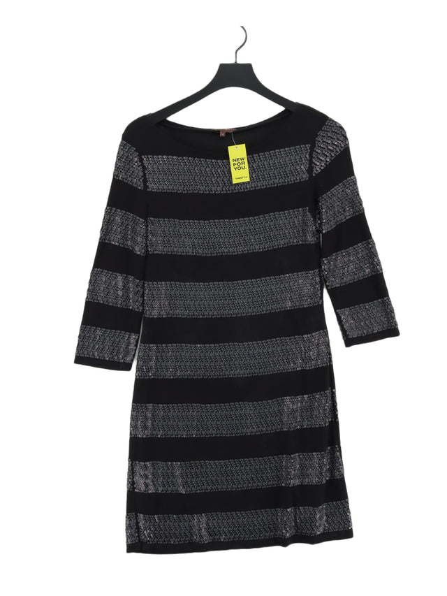 Phase Eight Women's Midi Dress UK 12 Black 100% Viscose
