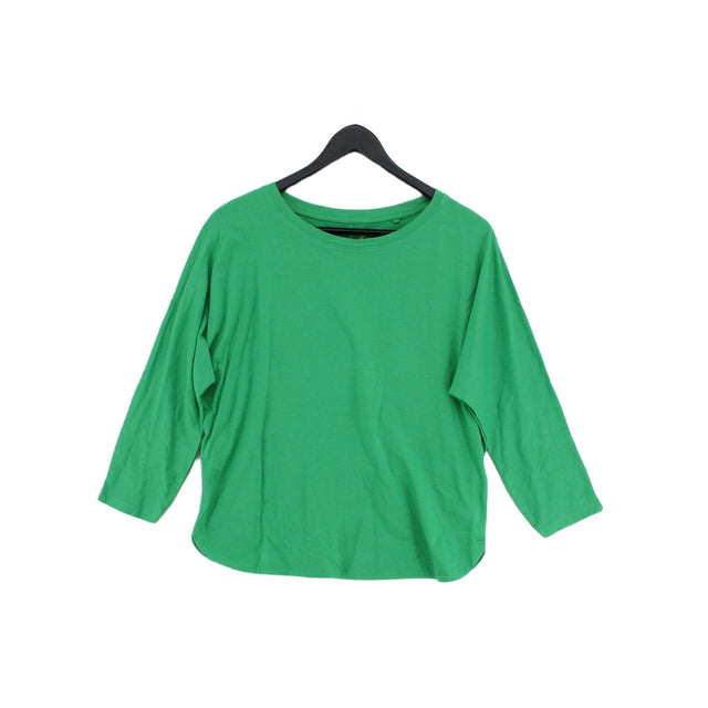 Next Women's T-Shirt S Green 100% Cotton