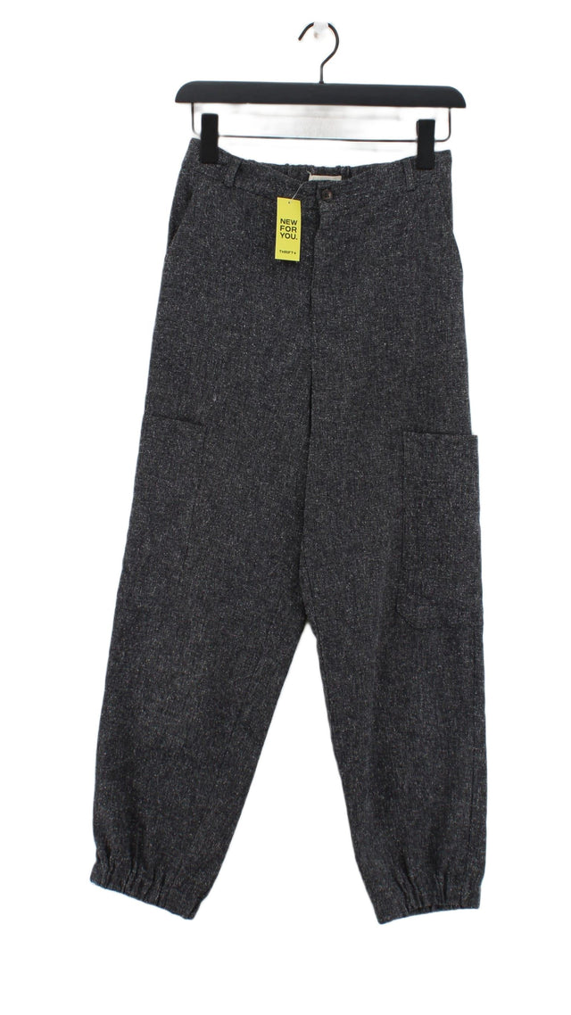Urban Renewal Women's Trousers S Grey Polyester with Viscose
