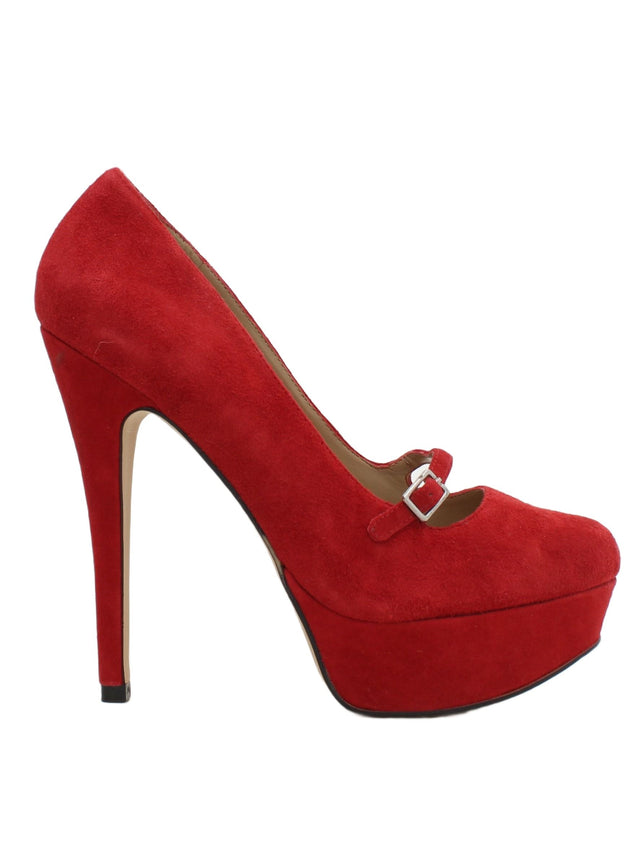 Aldo Women's Heels UK 5.5 Red 100% Other