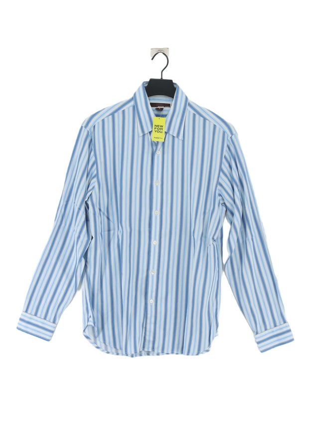 Michael Kors Men's Shirt M Blue 100% Cotton