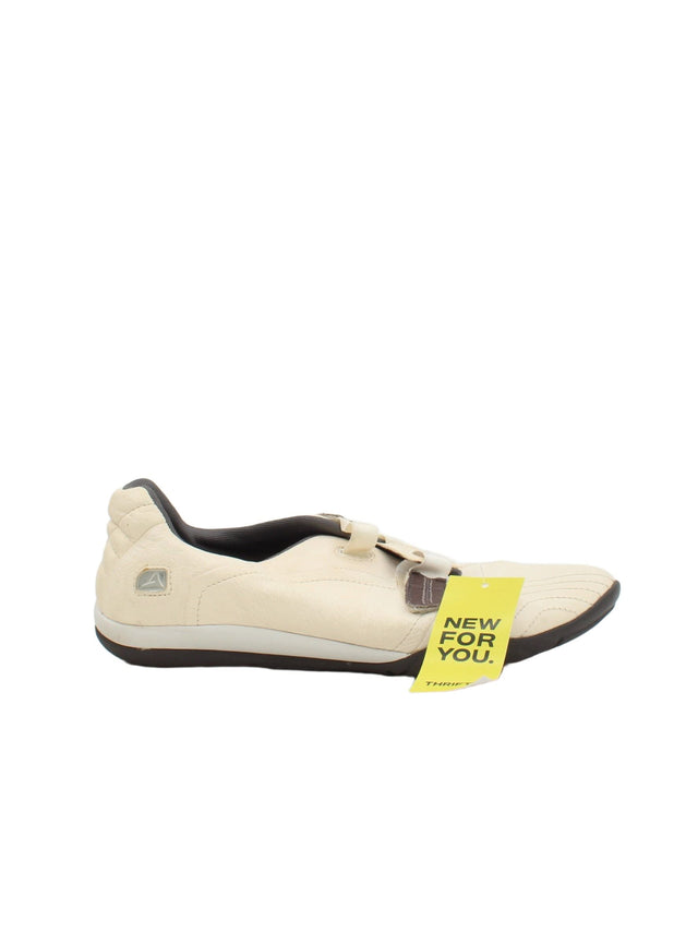 Clarks Women's Trainers UK 4 Cream 100% Other
