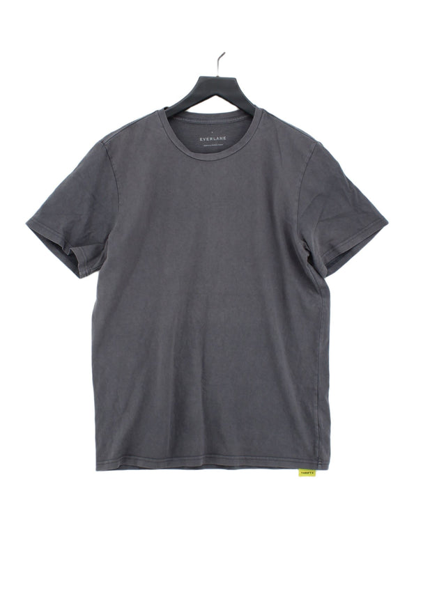 Everlane Men's T-Shirt M Grey 100% Cotton