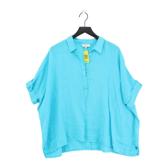 East Women's Shirt S Blue 100% Linen