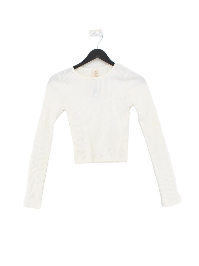 Urban Outfitters Women's Top XS White 100% Other