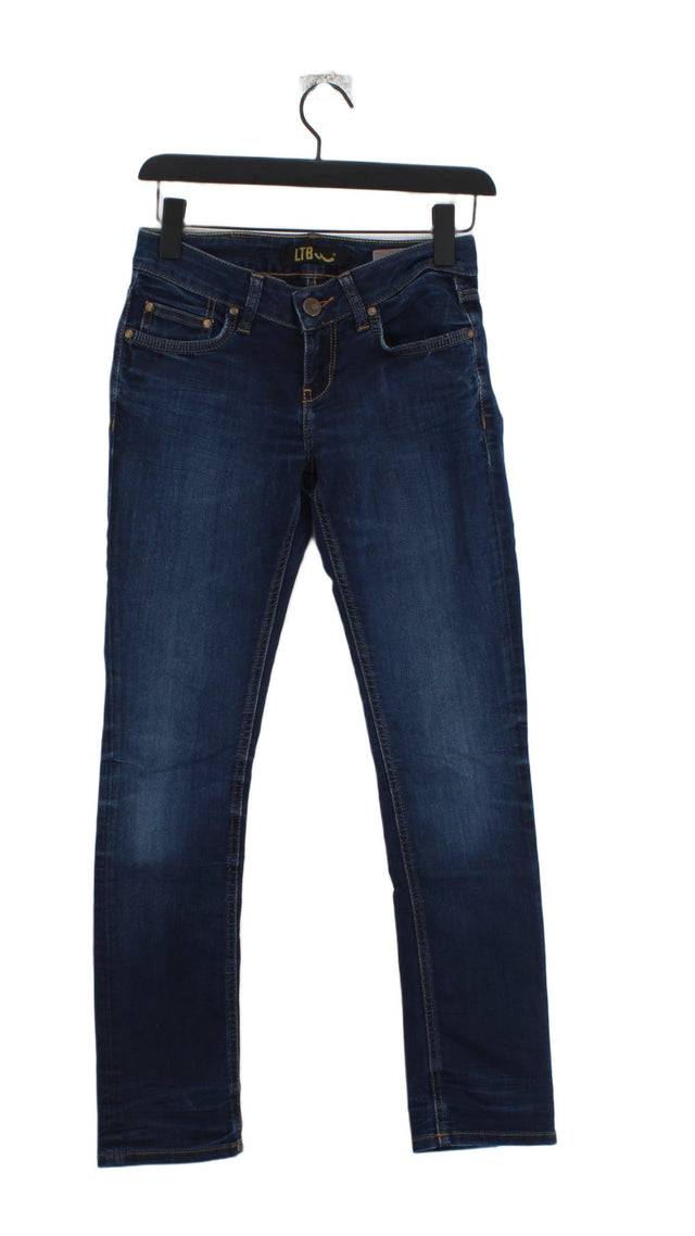 LTB Women's Jeans W 26 in Blue Cotton with Elastane