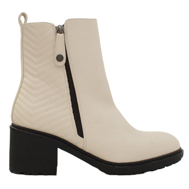 Xti Women's Boots UK 6 Cream 100% Other