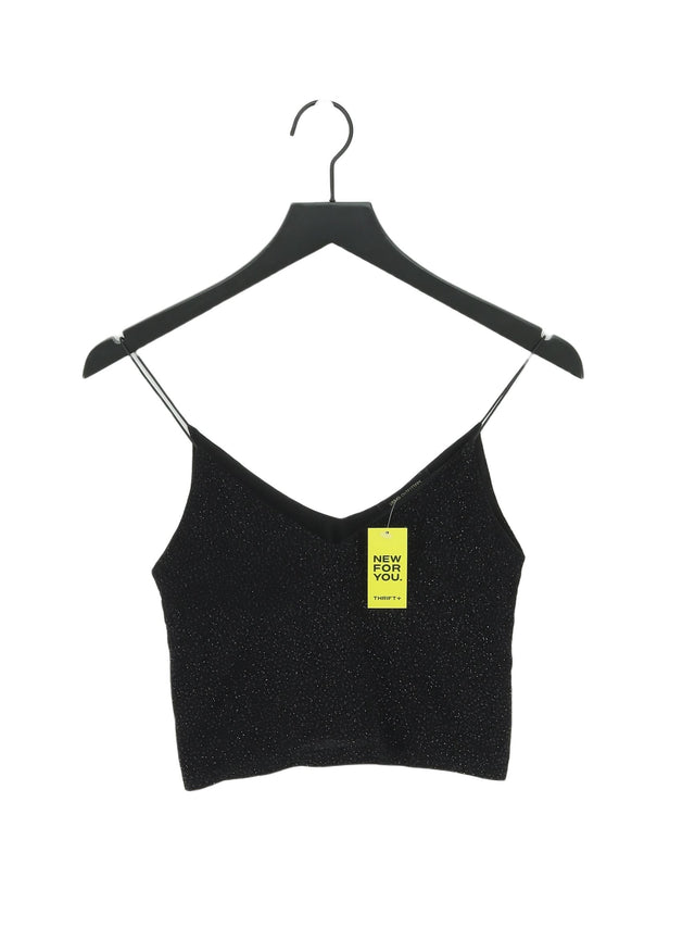 Urban Outfitters Women's Top S Black Polyamide with Elastane, Other